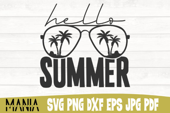 Download Hello Summer Svg Cut File Design - Summer svg Collection