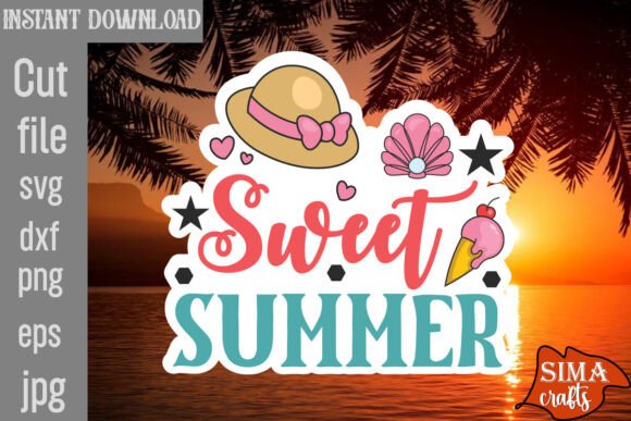 Download Sweet Summer SVG Cut File - Summer svg Collection