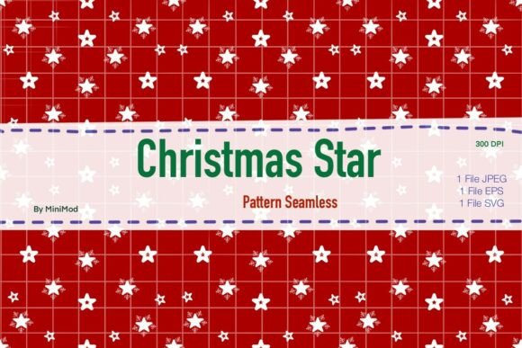 Download Christmas Star Vector Pattern Seamless - Christmas star vector Collection