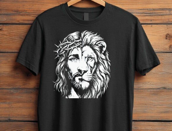 Download Jesus Lion Png, Retro Christian Png - Lion Collection
