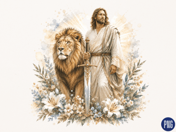 Download Jesus Lion of Judah PNG, Christian Subli - Lion Collection