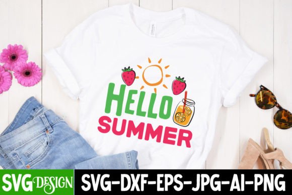 Download Hello Summer SVG Cut File - Summer svg Collection
