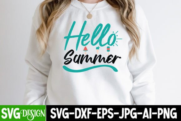 Download Hello Summer SVG Cut File - Summer svg Collection