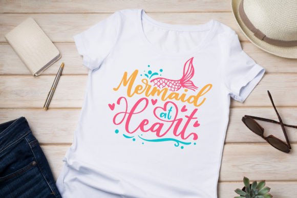Download Summer SVG Quotes Mermaid at Heart - Summer svg Collection
