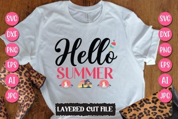 Download Hello Summer Svg Cut File - Summer svg Collection